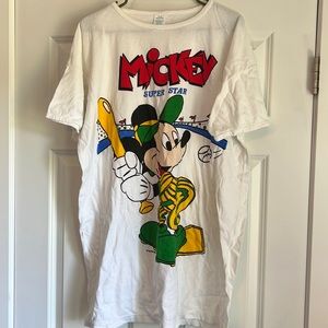 Vintage Mickey Baseball Nightgown